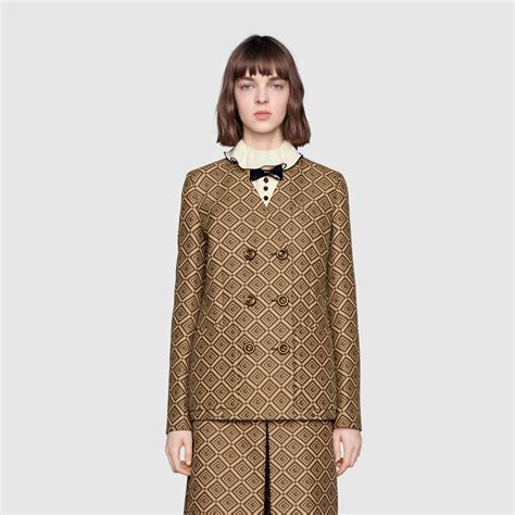 giacca gucci scacchi|Giacca in tweed a scacchi Gucci .